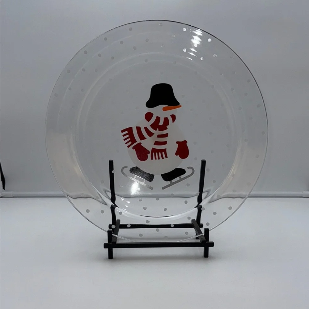 Crate & Barrel Skating Snowman 13